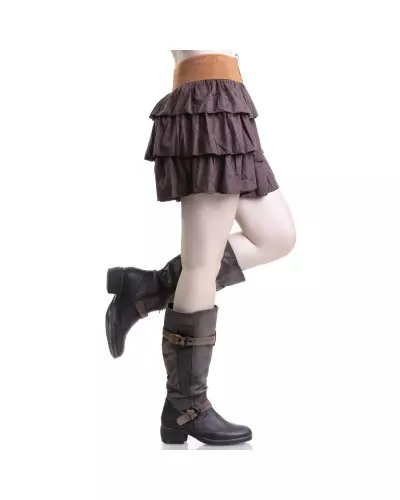 Brown Miniskirt from Style Brand at €15.00