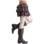 Brauner Minirock