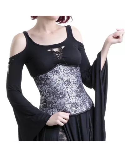 Gray Underbust Corset from Style Brand at €19.90