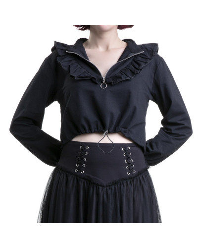 crop top negro