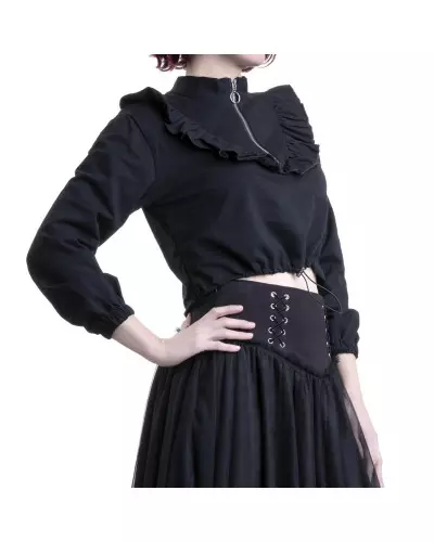 Short Top with Ruffles from Style Brand at €19.00