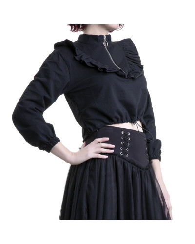 crop top negro