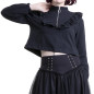 Short Top with Ruffles