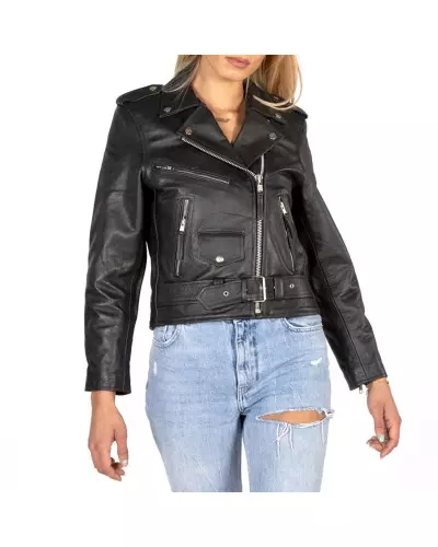 Leather Jacket from New Rock Brand at €159.00