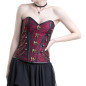 Corset Vermelho com Correntes