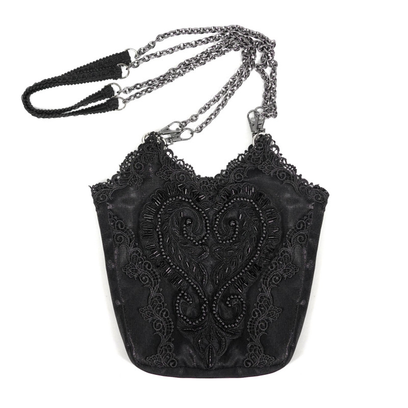 bolso negro gotico
