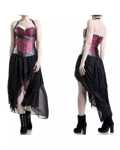 Corset Rouge avec Bretelles de la Marque Style à 32,00 €