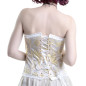 Corset Blanc et Doré