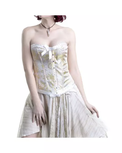 White and Golden Corset from Style Brand at €25.00