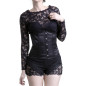 Black Underbust Corset
