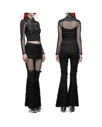 Legging Negro con Rejilla