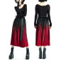 Black and Red Skirt with Chains