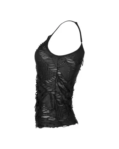 Black and Ripped Top from Punk Rave Brand at €21.00