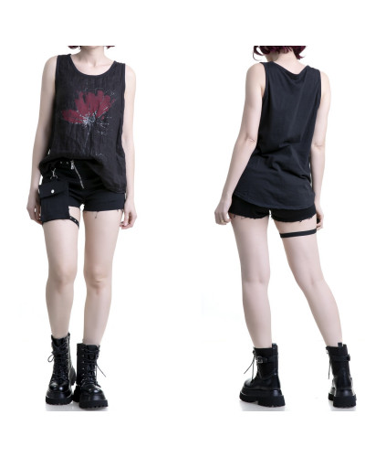 T-Shirt avec Coquelicot