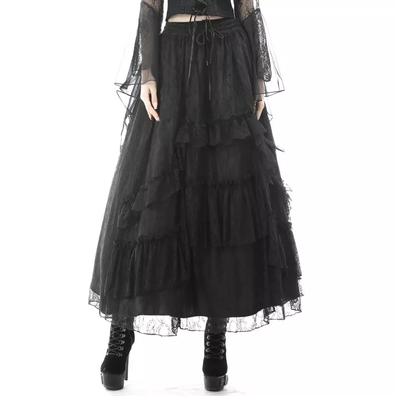 Long Lace Skirt from Dark in love Brand at €57.00