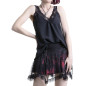T-Shirt with Lace Straps T-Shirt with Lace Straps