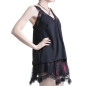 T-Shirt with Lace Straps T-Shirt with Lace Straps