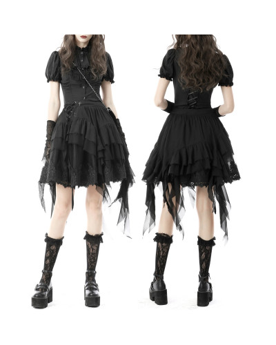 VESTIDO ELEGANTE GOTICO