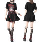Rock mit Schwarz-Rotem Tartan Rock mit Schwarz-Rotem Tartan