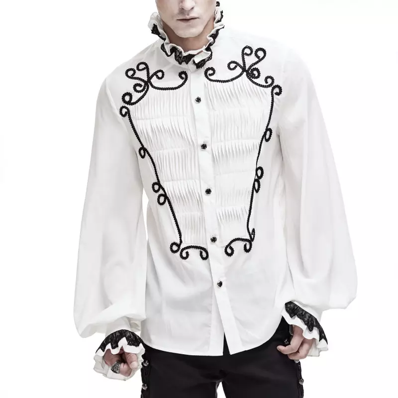 Weißes Hemd für Männer der Devil Fashion-Marke für 69,00 €
