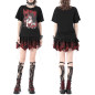 Skirt with Red and Black Tartan