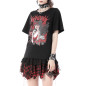 Skirt with Red and Black Tartan