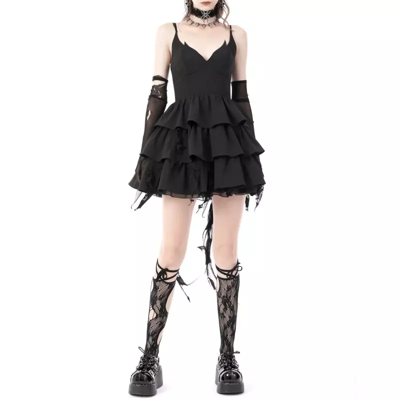 Kleid mit Schnürung der Dark in love-Marke für 62,95 €