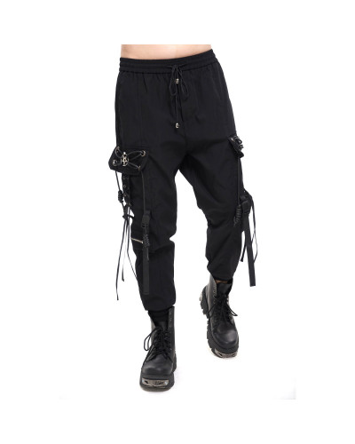 PANTALÓN NEGRO HOMBRE
