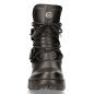 Black New Rock Booties