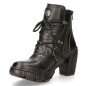 Black New Rock Booties