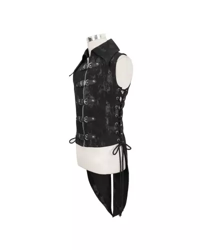 Vest with Lacings for Men from Devil Fashion Brand at €135.50