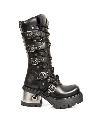 New Rock Boots with Buckles