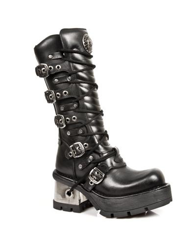 Botas New Rock con Hebillas