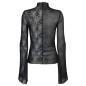 Black Asymmetric T-Shirt