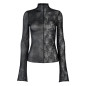 Black Asymmetric T-Shirt