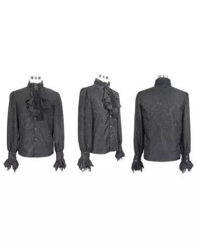 Chemise Noire pour Homme de la Marque Devil Fashion à 69,00 €