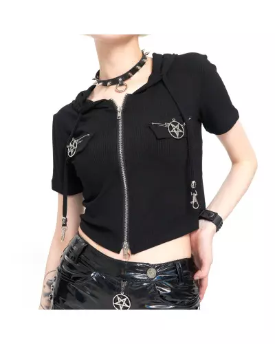 T-Shirt com Capuz da Marca Devil Fashion por 41,90 €