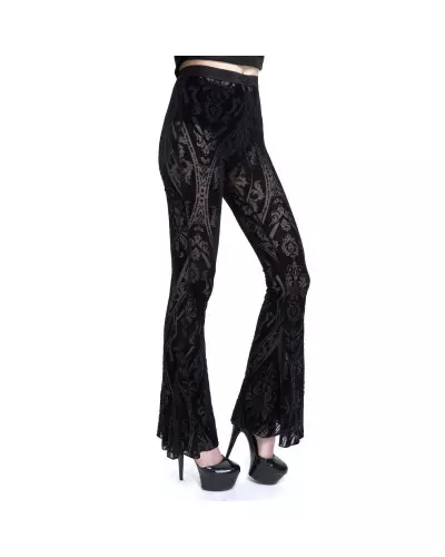 Legging Transparent Noir de la Marque Devil Fashion à 33,90 €