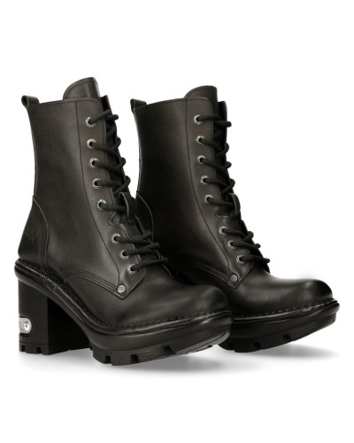Black New Rock Booties