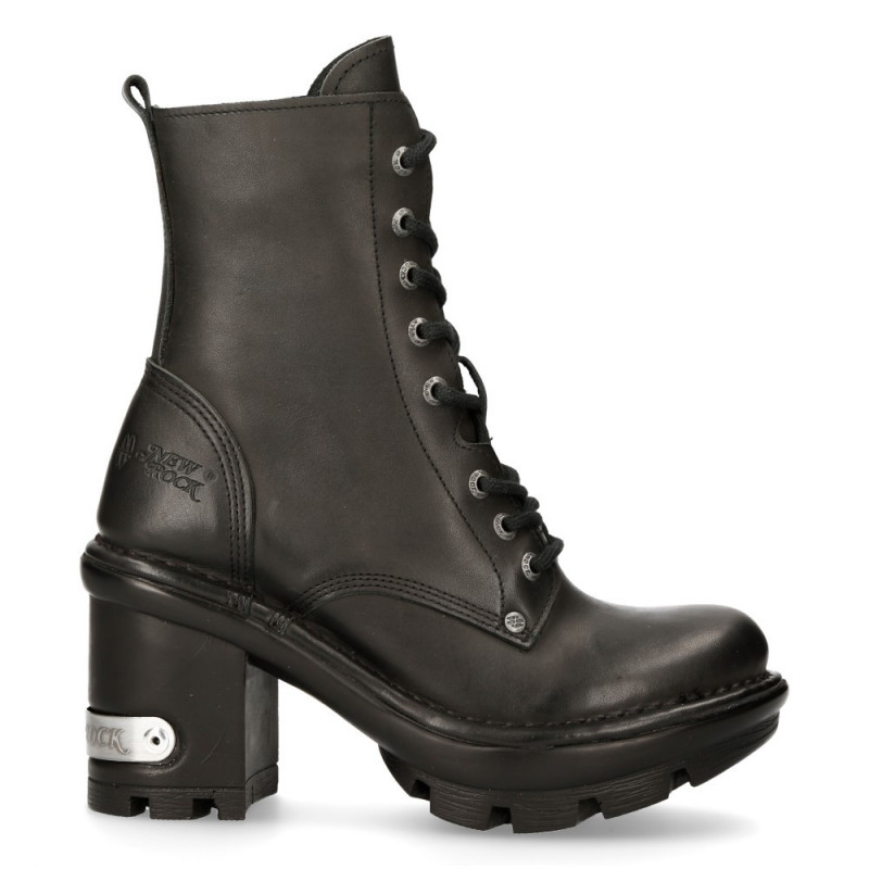 Black New Rock Booties
