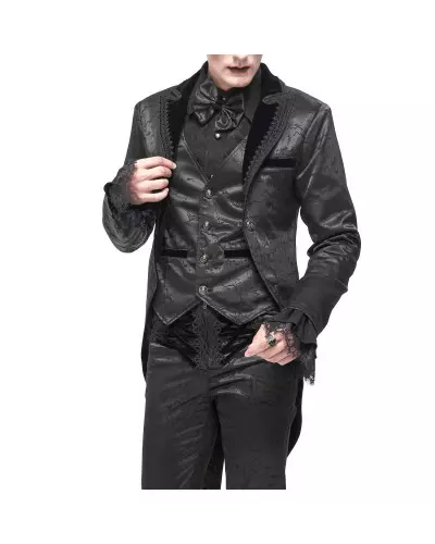Jaqueta Preta Elegante para Homem da Marca Devil Fashion por 125,00 €