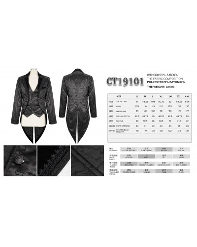 Chaqueta Negra Elegante para Hombre
