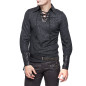 Blouse with Lacing for Men