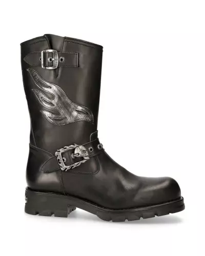 Schwarze New Rock Stiefel für Männer der New Rock-Marke für 205,00 €