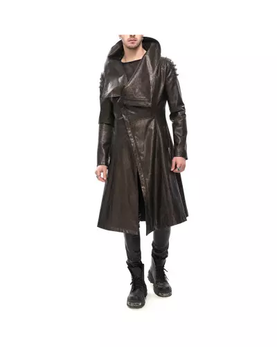 Veste Longue Marron pour Homme de la Marque Devil Fashion à 169,00 €