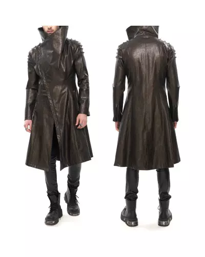 Veste Longue Marron pour Homme de la Marque Devil Fashion à 169,00 €