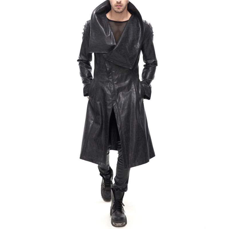 Long Brown Jacket for Men