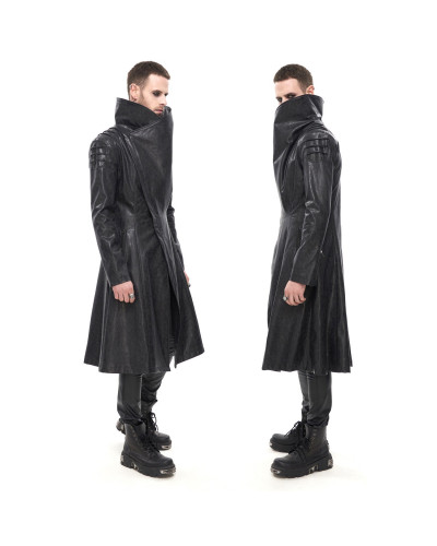 Chaqueta Larga Marrón para Hombre