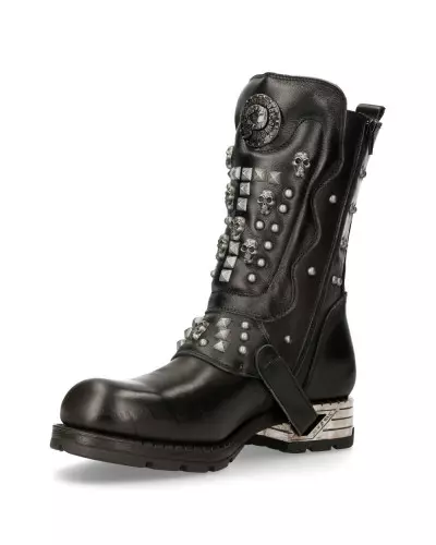 Black New Rock Boots for Men from New Rock Brand at €269.00
