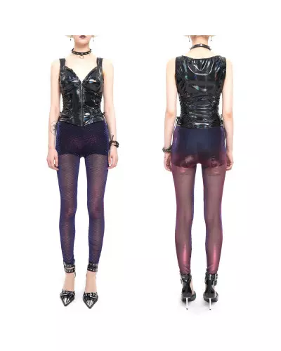Top Made of Faux Leather from Devil Fashion Brand at €52.90